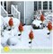LED Solar Christmas Tree Lights 2 Pack Outdoor Decorations Solar Garden Stake Lights Waterproof Xmas Pathway Landscape Lighting for Holiday Party Yard Patio Driveway Decoration
